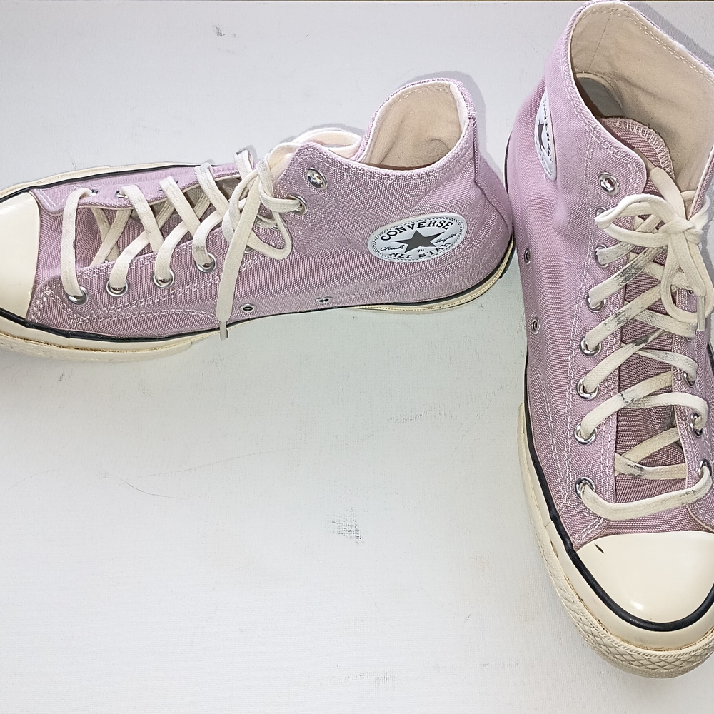 Converse Light Pink High-Top Sneakers - Picture 5 of 7